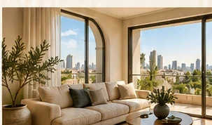 Modern apartment in Israel — property management costs and fees